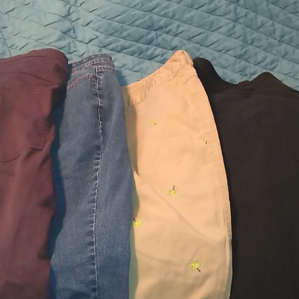 4 pair of pants